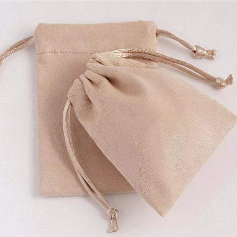 Suede Gift Bags Custom Logo Sack Perfume Jewelry Sachets-JW01665-Veeddydropshipping