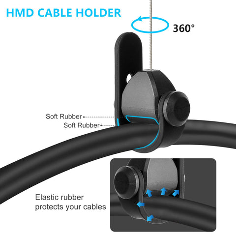 Data Cable Hook Kit Simple Intelligent Cable Cord Manager Tool VR PC Cable Hook For Ocul&#39;us-PA00856-Veeddydropshipping