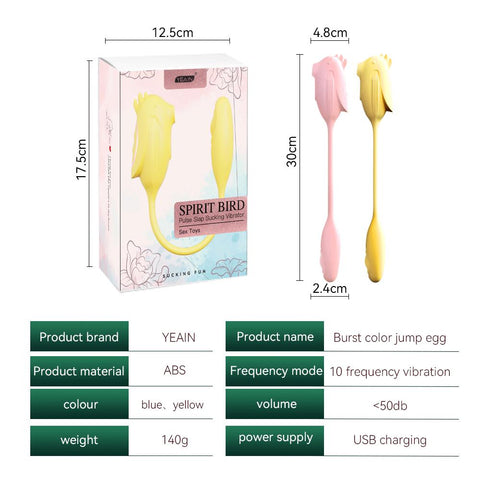 Pulse Slap Sucking Vibrator,Strong Shock Mini Masturbator,Vibrators -BH01181-Veeddydropshipping