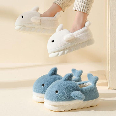 Slippers Couple Indoor Solid Color Warm Plush Slippers Fashion-BS01233-Veeddydropshipping