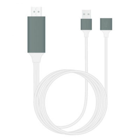 Av Hd Tv Digital Video Usb To -compatible Universal Hree-in-one Mirror Cable-PA00973-Veeddydropshipping