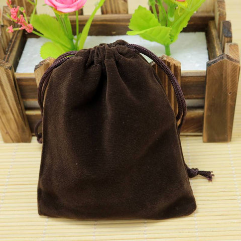 10Pcs Small Velvet Bags  Charms Earrings Jewelry Packaging -JW01681-Veeddydropshipping