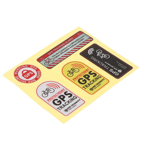 Bicycle Warning Stickers Anti-theft Stickers For-AM00921-Veeddydropshipping
