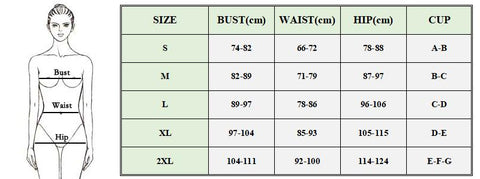 Blue And White Porcelain Tummy Control Underwire Swimsuit Push Up Women Swimwear -OS00139-Veeddydropshipping