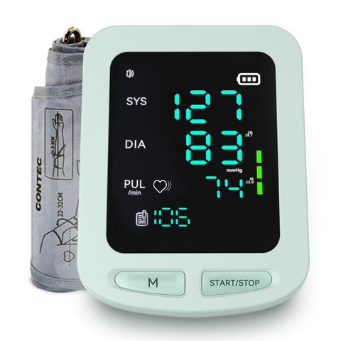 Voice Broadcast Upper Arm Blood Pressure Monitor-BH00797-Veeddydropshipping