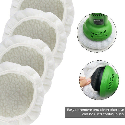 8pcs 150mm 5-6 inch Car Polisher Bonnets Polishing Pad-AM00485-Veeddydropshipping