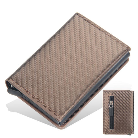 Carte Thin Aluminium Metal Wallets Pocket Case Bank Credit Card-BS00619-Veeddydropshipping