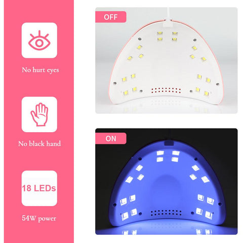 Nail Gel Led Lamp Accessories Material Nail Drying -BH01088-Veeddydropshipping