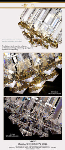 Modern Crystal LED Ceiling lights-TI00270-Veeddydropshipping