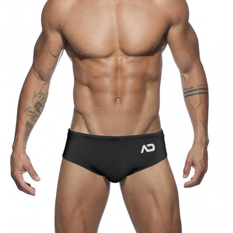 Fashion Shiny Men&#39;s New Solid Color Boxer Swimming Shorts Europe America -OS00208-Veeddydropshipping