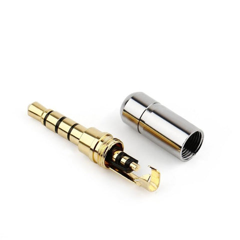 3.5 Jack Stereo 4 Poles Hifi Headphone Plug For 3.8mm Headphones Upgrade Cable -CE00194-Veeddydropshipping