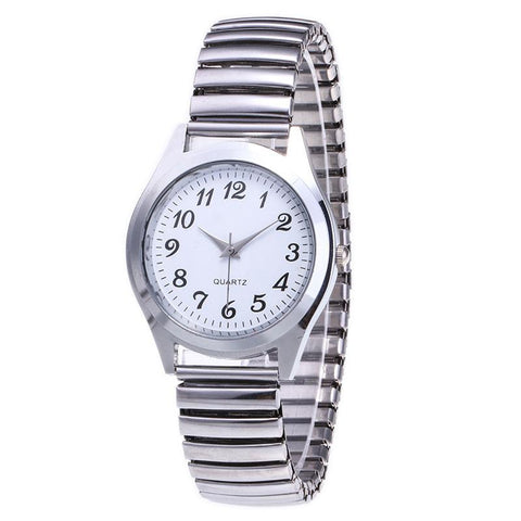 Stainless Steel Business Quartz Movement Wristwatch -JW00980-Veeddydropshipping