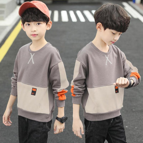 Kids Clothes Boys 4-12yrs Autumn/Winter Sweatshirt Long Sleeve-Veeddydropshipping