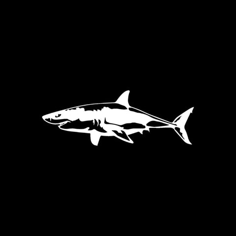 Great White Shark, Car and Motorcycle Stickers Waterproof-AM00965-Veeddydropshipping