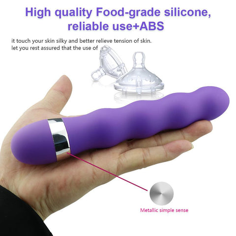 G Spot Vagina Vibrator Clitoris Anal Plug Butt Erotic Sex Toys for Woman Men -BH01305-Veeddydropshipping