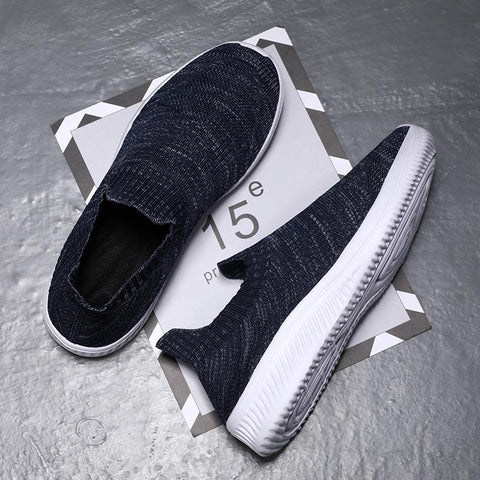 Men Sneakers Slip On Flats Shoes Men Loafers Walking-BS01378-Veeddydropshipping