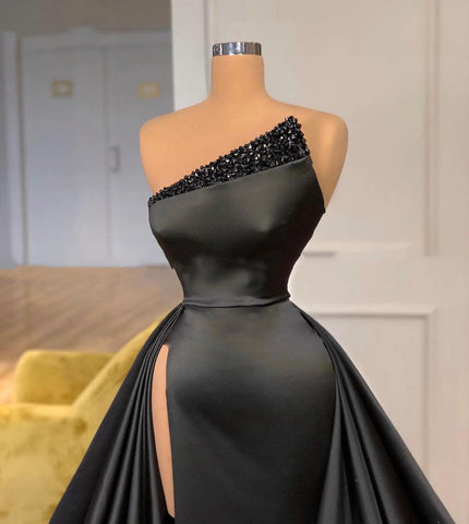 Sexy Side Split Evening Dresses-WF01592-Veeddydropshipping