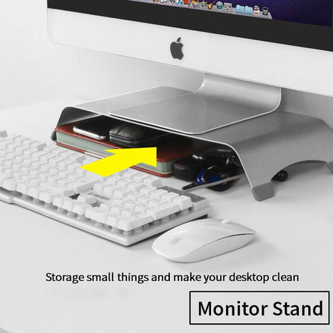 Universal Monitor Stand Holder Aluminum Alloy Stand Office-Veeddydropshipping