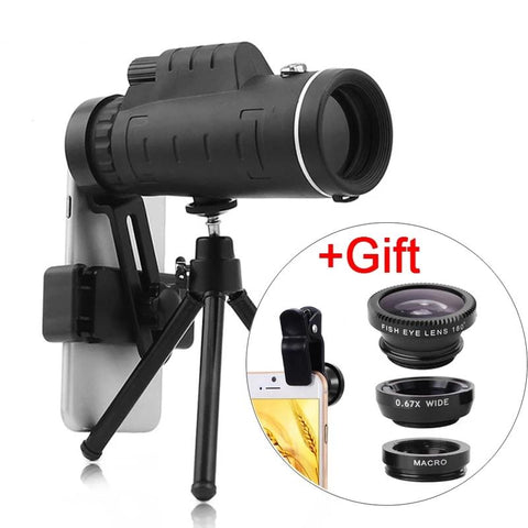 3In1 Lens Universal 40X60 Optical Glass Zoom Telescope Telephoto-PA01213-Veeddydropshipping