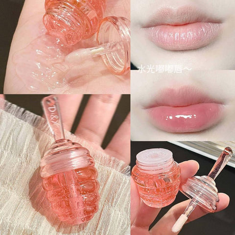 Jar Lip Gloss Lip Plumper Oil Moisturizing Lipstick-BH00673-Veeddydropshipping