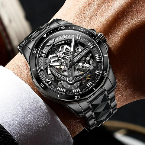 Mechanical Male Watches Luxury Sapphire Crystal Waterproof Clock-JW00868-Veeddydropshipping