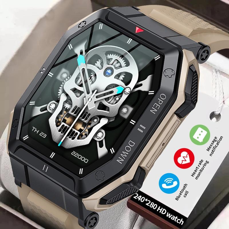Fashion Smart Watch For Men 1.85 Inch Full Touch Screen Bluetooth Calls -CE00614-Veeddydropshipping