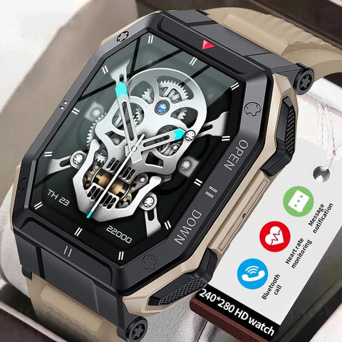 Fashion Smart Watch For Men 1.85 Inch Full Touch Screen Bluetooth Calls -CE00614-Veeddydropshipping