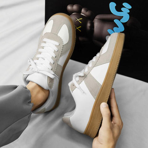 Casual Shoes Women Leather Men&#39;s Sneaker Big Size-BS01381-Veeddydropshipping