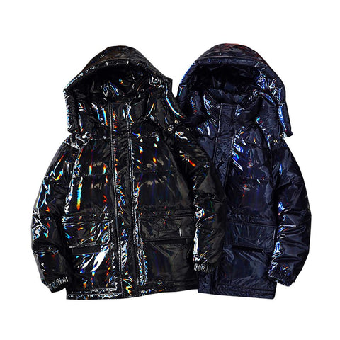 Fashion High Quality Thick Warm Down Coat Male Outwear White-MF01210-Veeddydropshipping