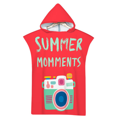Customizable Summer Fruit Microfiber Quick Dry Hooded Beach Towel Adult Kids Swim -OS00264-Veeddydropshipping