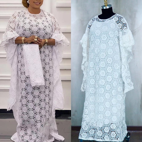 African Women Dashiki Long Evening Maxi Dresses-WF01665-Veeddydropshipping