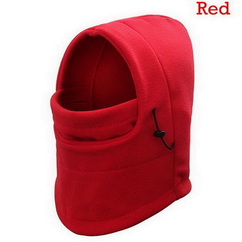 Thermal Fleece Balaclava Men Hat Neck Warmer Hiking Scarf Hooded Windproof -OS01205-Veeddydropshipping