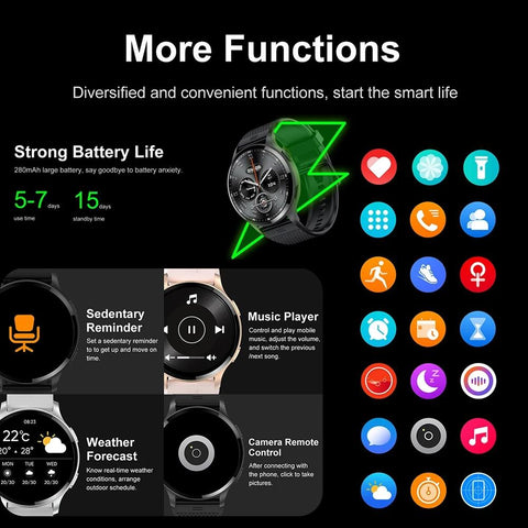 Sport Watches Women Health Tracker Waterproof Smartwatch-JW01142-Veeddydropshipping