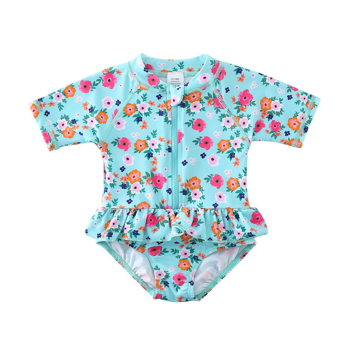 Wishere Baby Swimwear One Piece Swimsuit Kids UPF50+ Sunsuit Bathing -OS00287-Veeddydropshipping