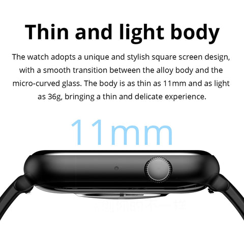 Screen Sports Modes Battery Support Always On Display Smart Watch-JW01127-Veeddydropshipping