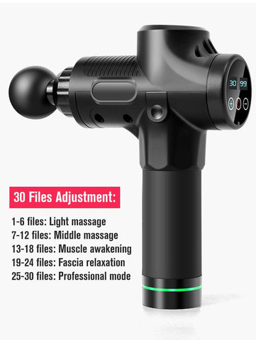 Relief Big Power Muscle Massager Body Relaxation Fascial Gun-BH01369-Veeddydropshipping