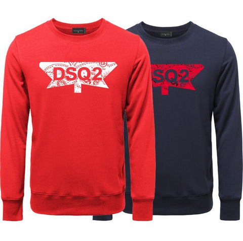 Casual Letter Print Round Neck Pullover-MF00314-Veeddydropshipping