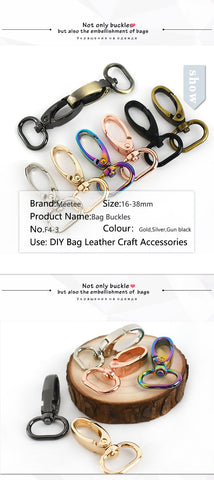 Metal Bags Strap Buckles Lobster Clasp Collar-HA00085-Veeddydropshipping