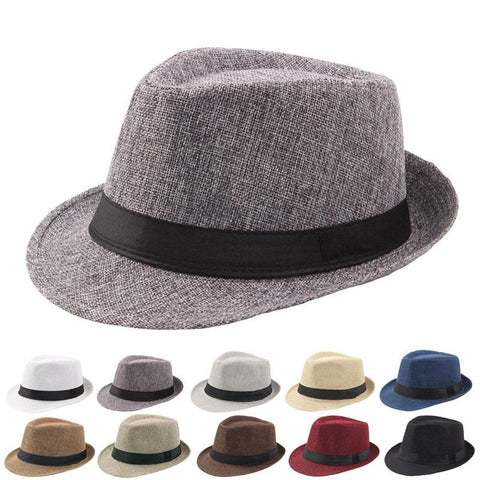 Hats Fedoras Top Jazz Plaid Hat Adult-MF01026-Veeddydropshipping