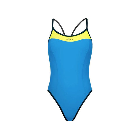 Roka Women Elite One Piece Strap Back Swimsuit Bikini Sexy Suit Training Triathlon -OS00187-Veeddydropshipping