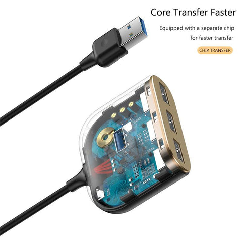 Multi USB Splitter Adapter Charging  HUB Switch-CO00134-Veeddydropshipping