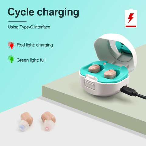 Hearing Aids 6 Earplugs Small Brush Sound-BH00816-Veeddydropshipping