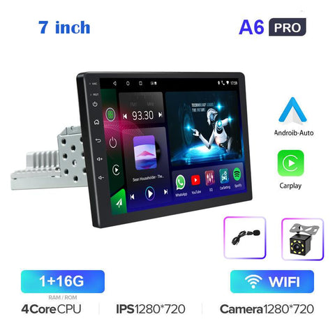 Android 11 1 Din Radio Stereo Car Multimedia Video Player For Carplay-AM00532-Veeddydropshipping