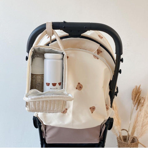 Cute Bear Mommy Bag Diaper Nappy Baby Stuff Organizer Stroller-TB00231-Veeddydropshipping