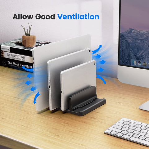 Vertical Laptop Stand Adjustable Holder-HA01606-Veeddydropshipping