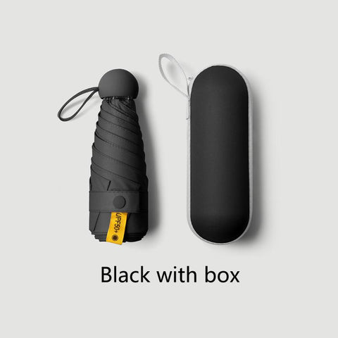 Anti-UV Mini Capsule Small Umbrella Pocket-HA01154-Veeddydropshipping
