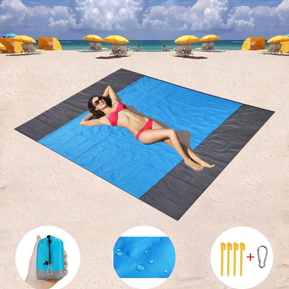 Waterproof Beach Mat Sand Free Blanket Camping Outdoor Picknick-OS01244-Veeddydropshipping