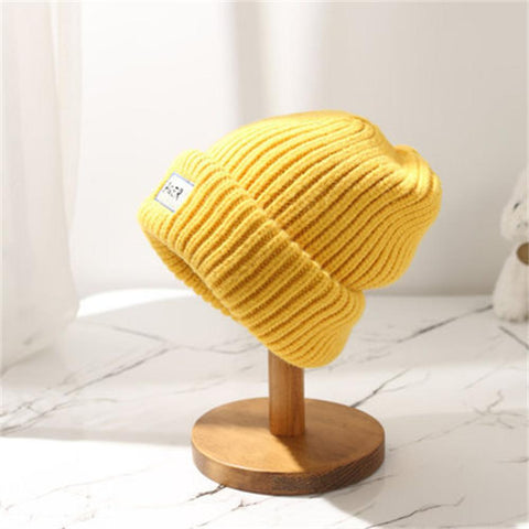 Beanies Hat Thick Soft Warm Coarse Large Knitted-MF978-Veeddydropshipping