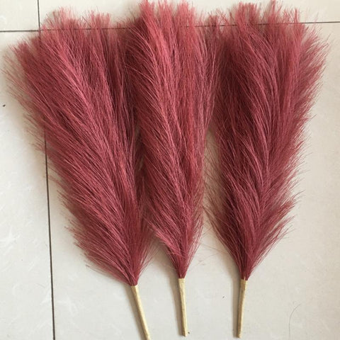 Pampas Grass Simulation Reed Grass Wedding Decoration-HA00706-Veeddydropshipping