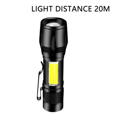 Outdoor Portable Flashlight  Home Built-in Battery Rechargeable Multi-function-TI00759-Veeddydropshipping